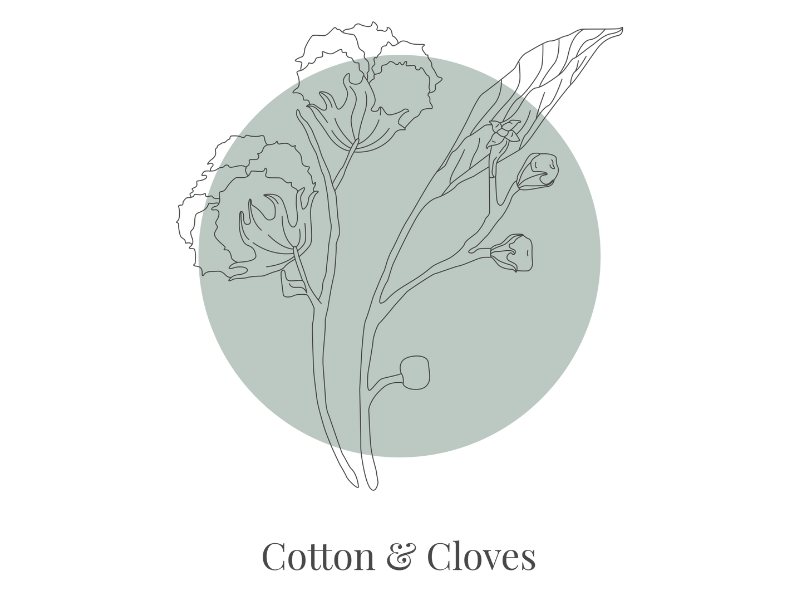 Cotton and clove brand